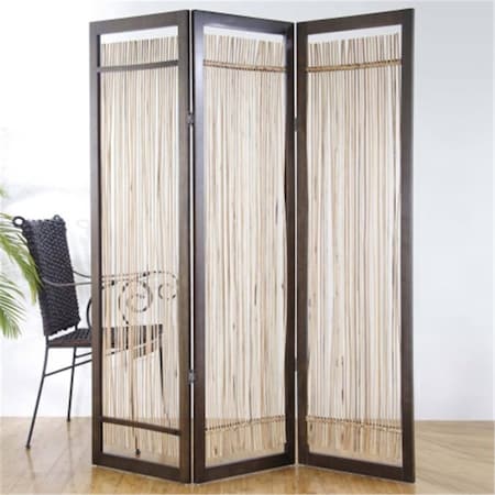 Screen Gems 3 Panel Rattan Lanai Screen SG-196